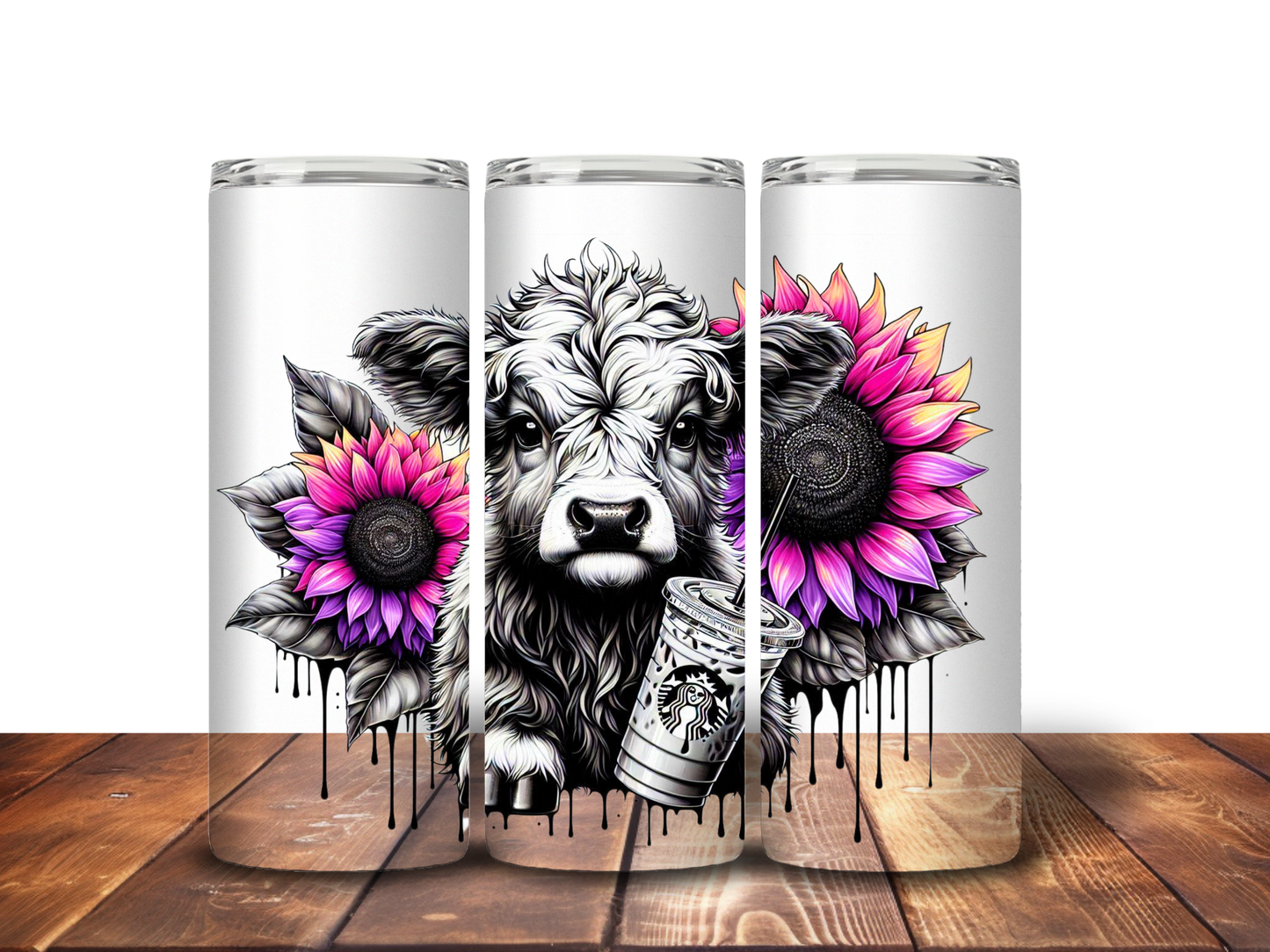 Pretty In Purple Highland Cow