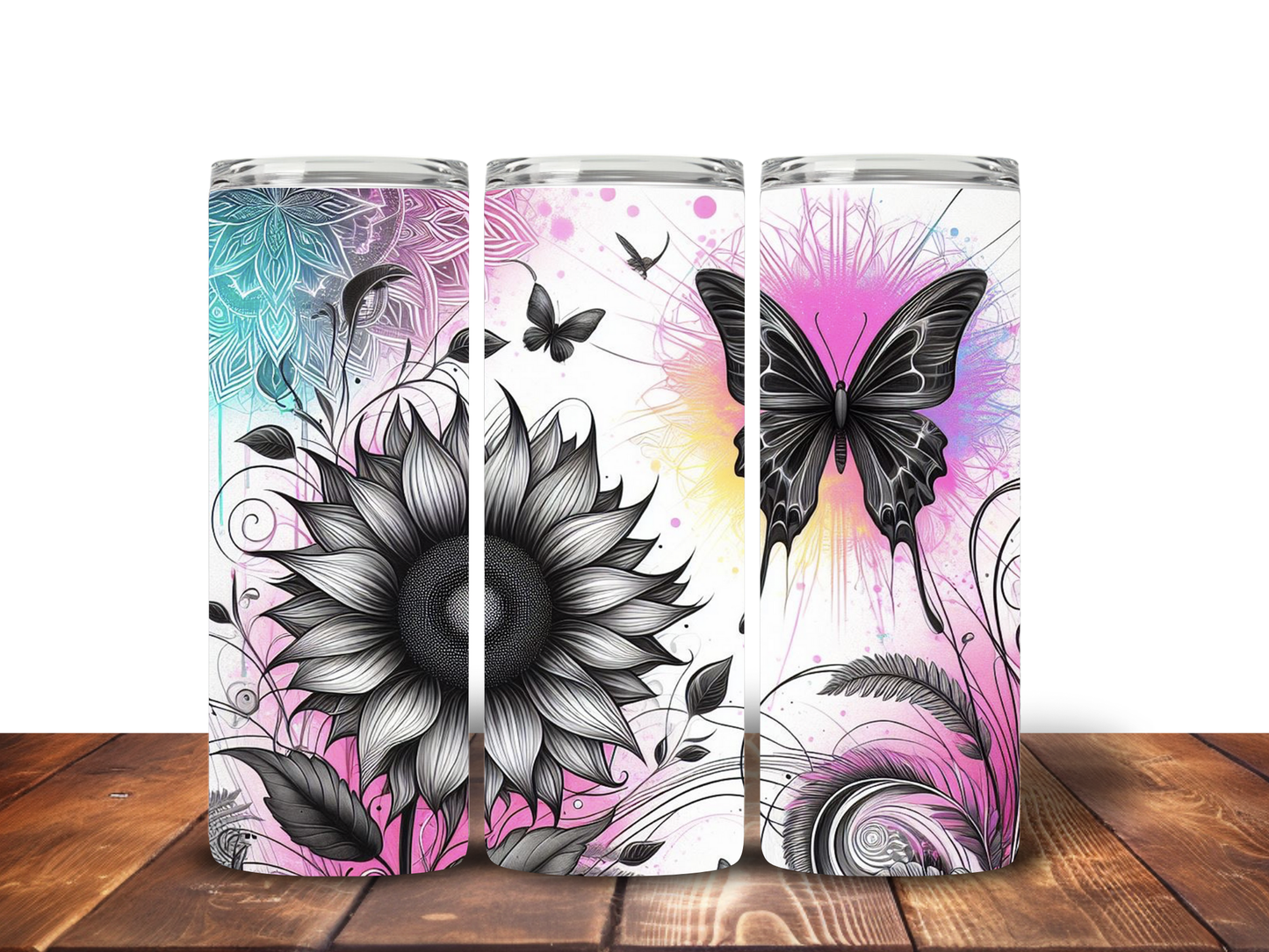 Pastel Blossom & Butterfly