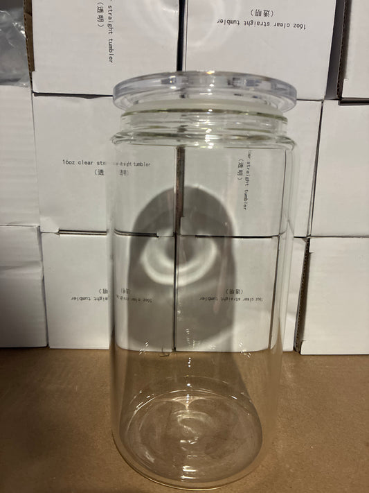 16oz Glass Cup