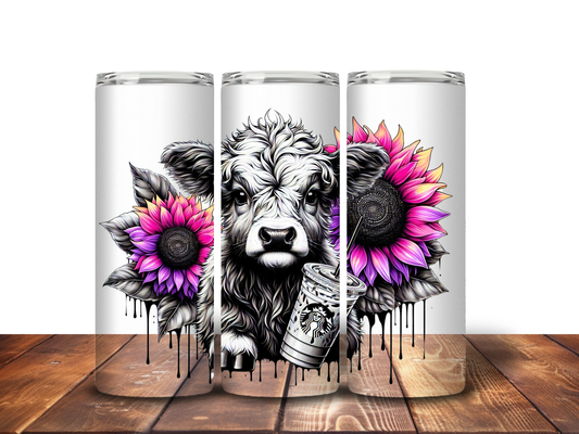 Pretty In Purple Highland Cow