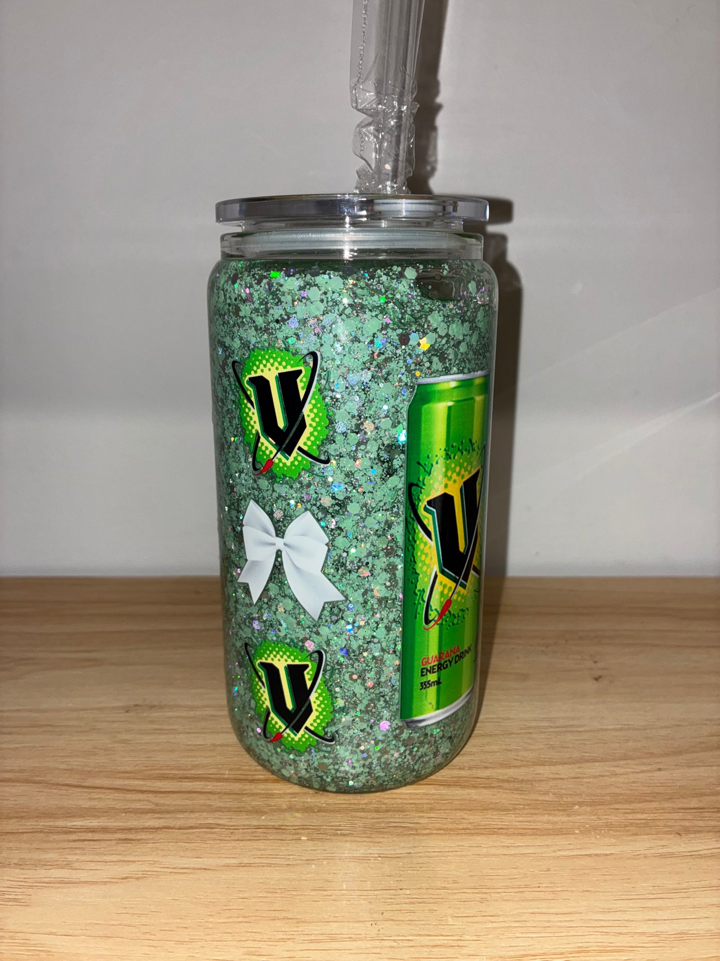 16oz Snowglobe Glass & Acrylic