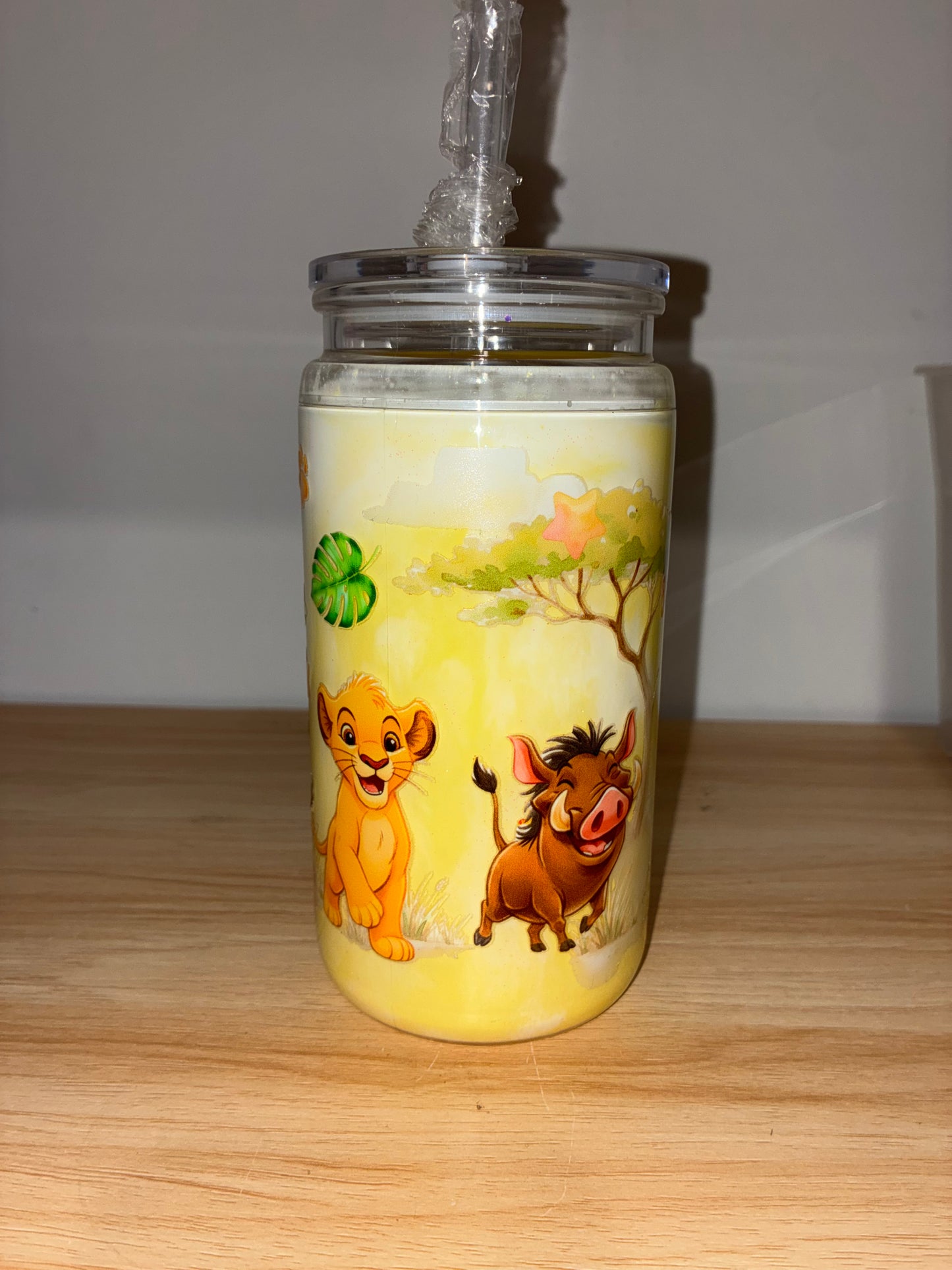 16oz Snowglobe Glass & Acrylic