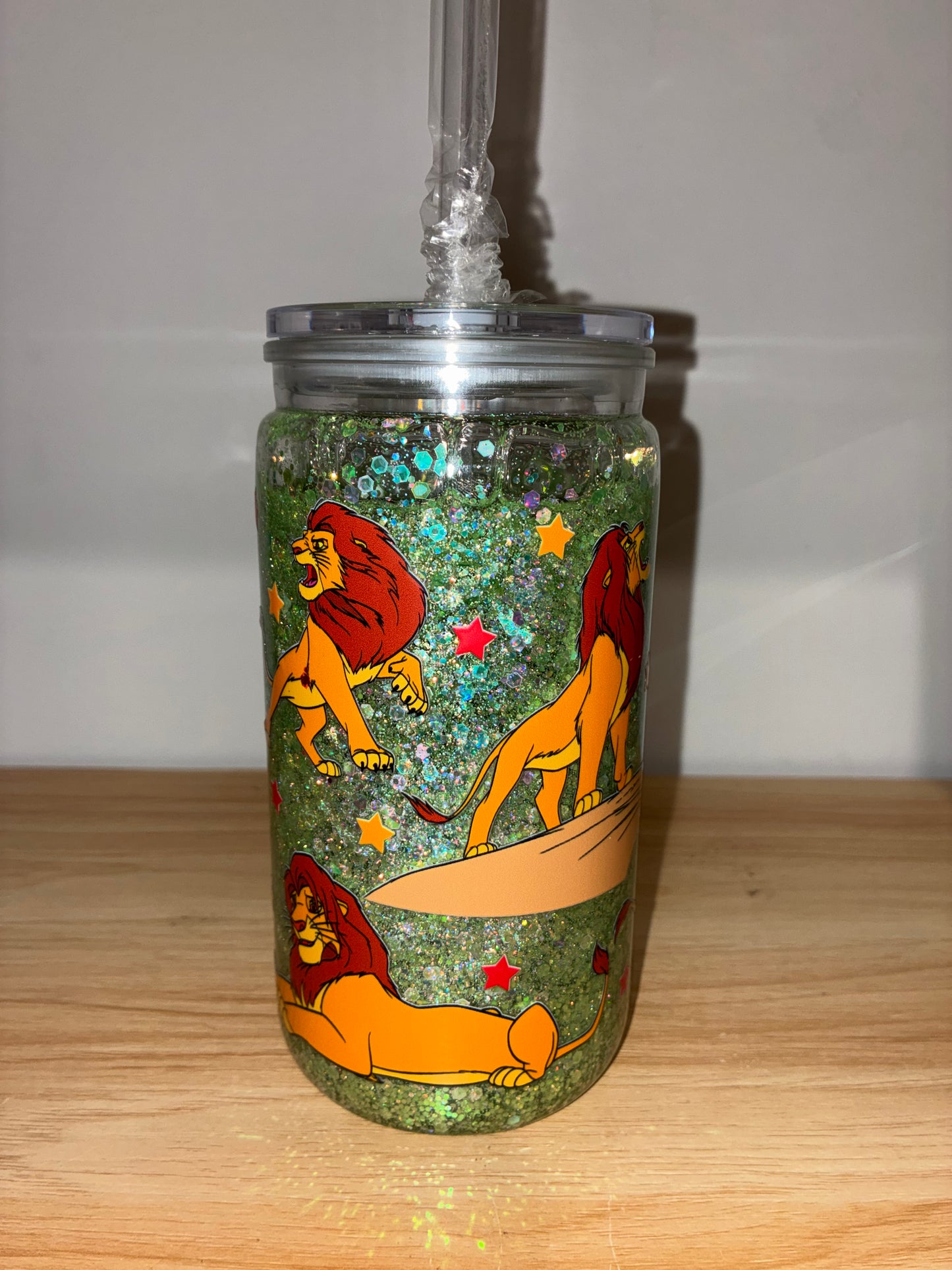 16oz Snowglobe Glass & Acrylic