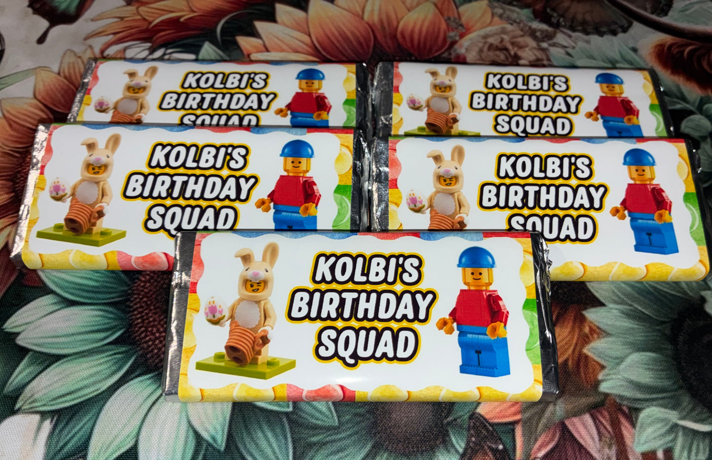 Personalised Wrapped Chocolates