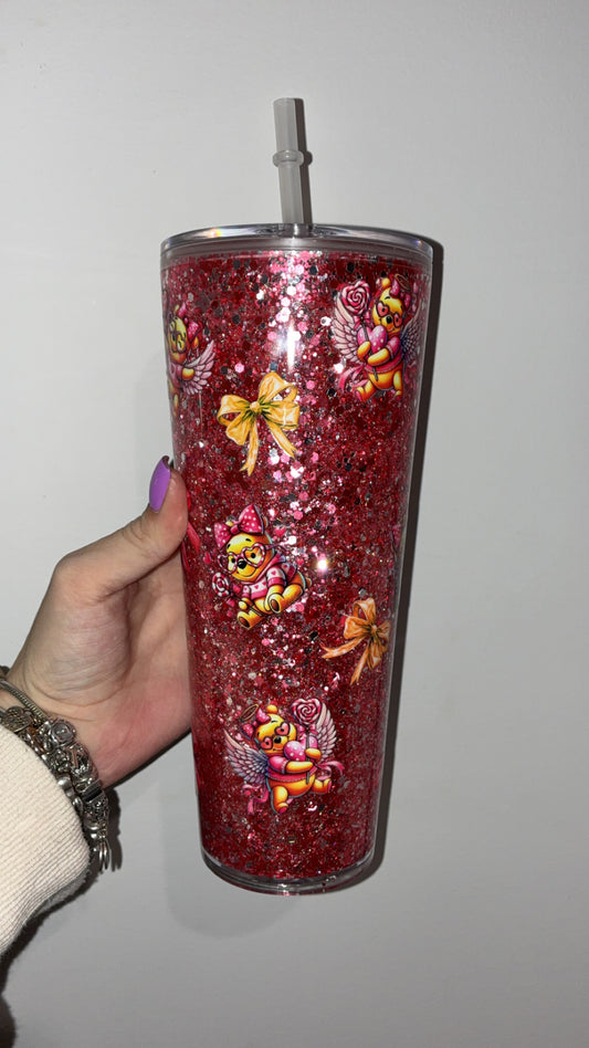 24oz Acrylic Stadium Snowglobes