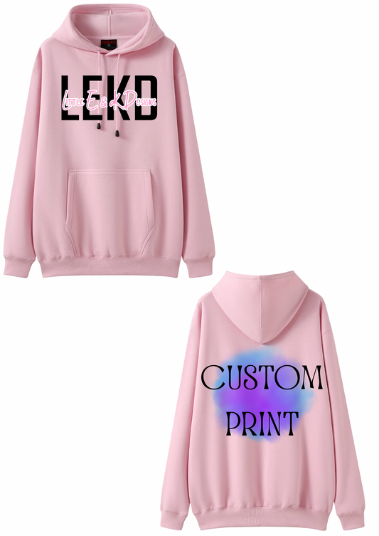Pastel Pink Hoodie