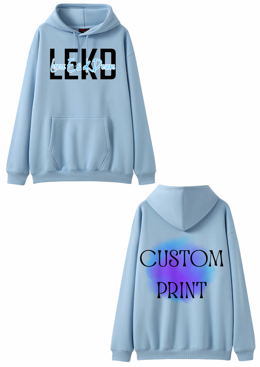 Pastel Blue Hoodie