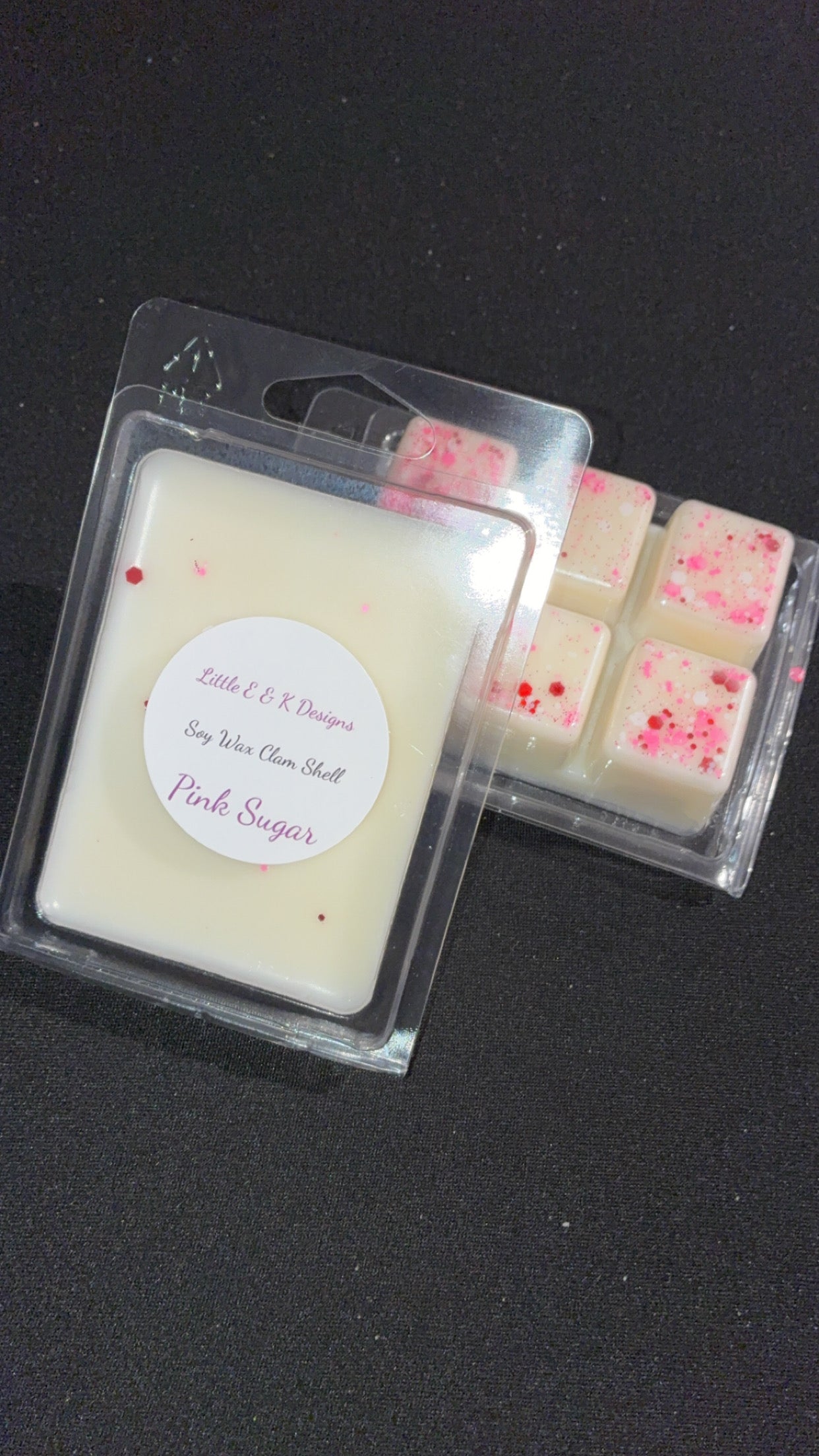 Pink Sugar Type Clam Shell Wax Melt