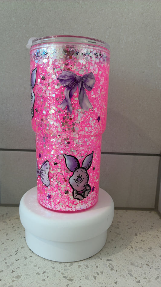 Piggie 16oz Tapered Acrylic Snowglobe