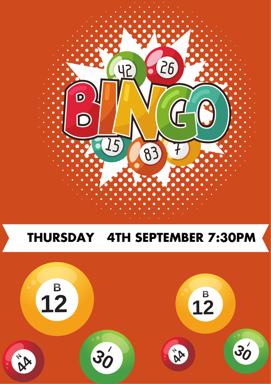 B I N G O Games Night Boxes