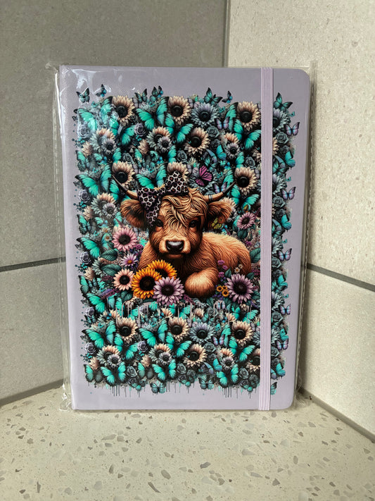 Highland Cow A5 Notebooks