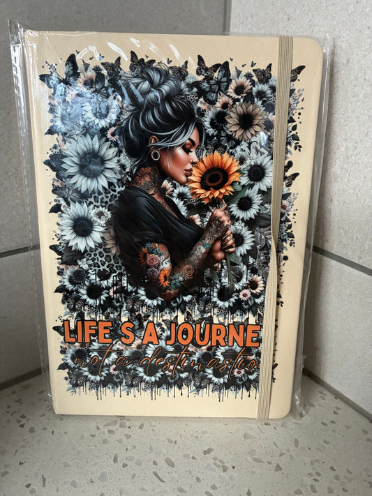 Life’s A Journey A5 Notebook
