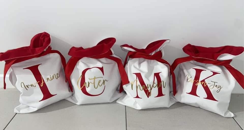 Personalised Santa Sacks