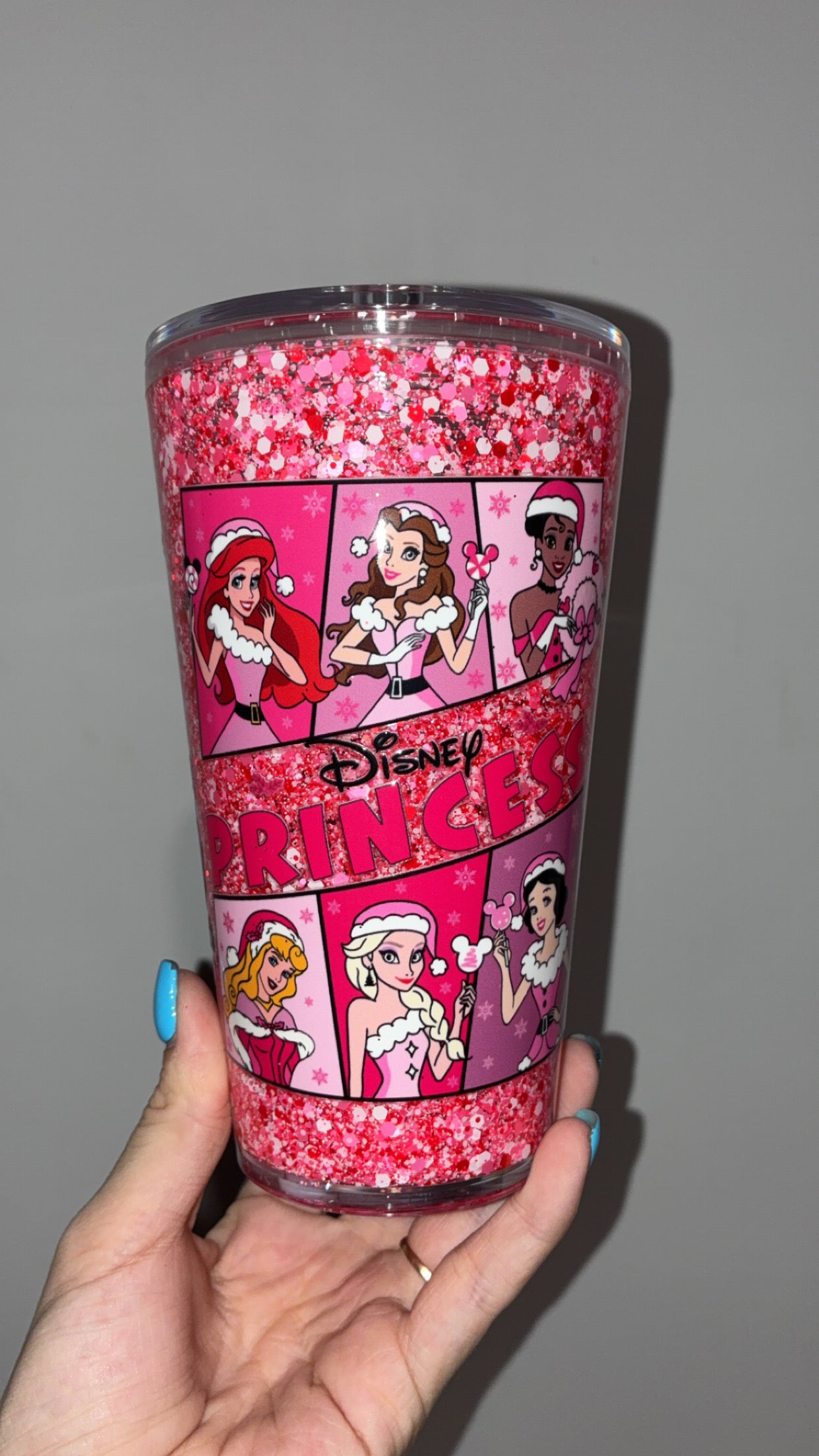 Discounted Christmas Snowglobe Cups