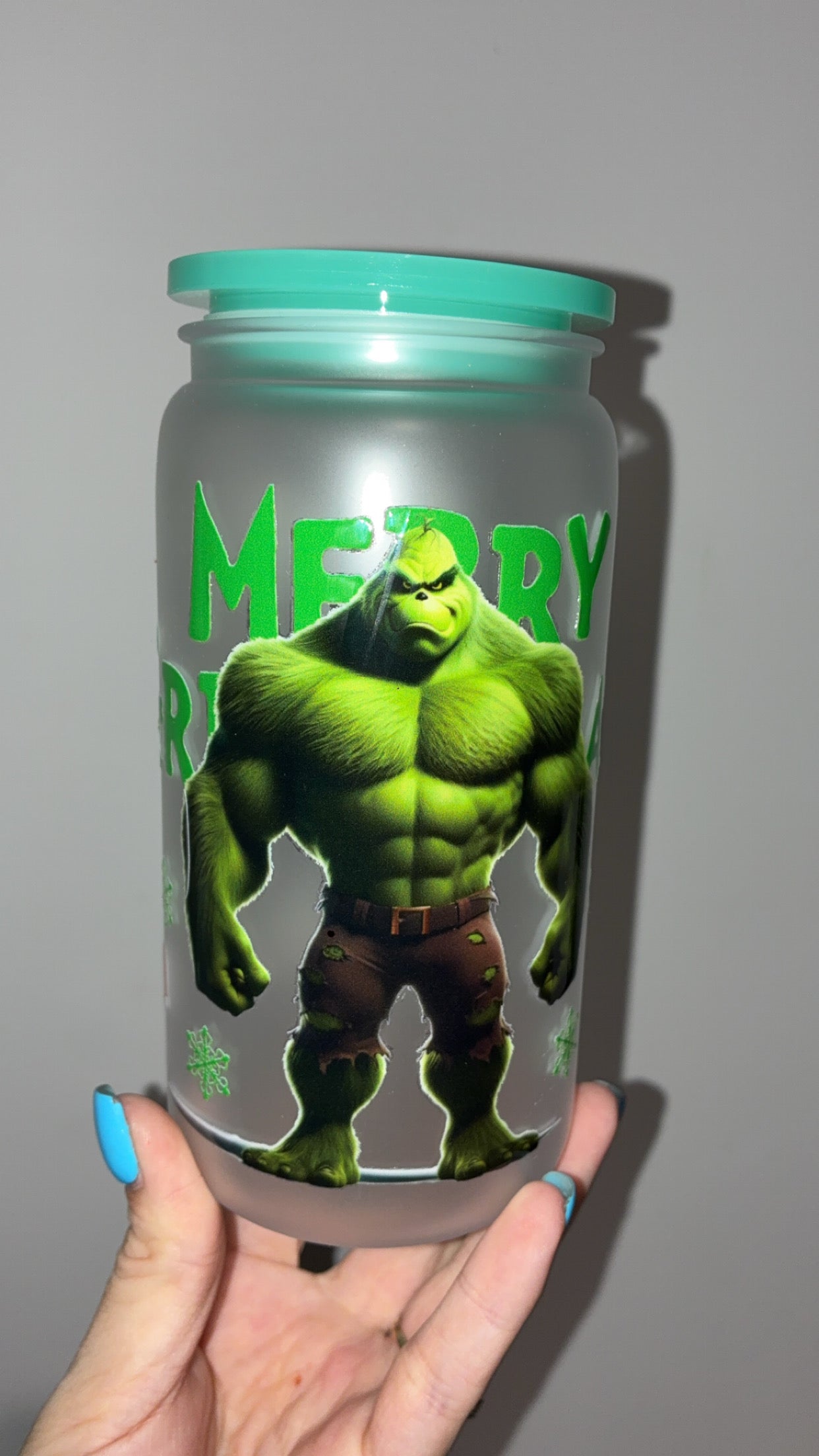 Discounted Christmas 16oz Acrylic Cups