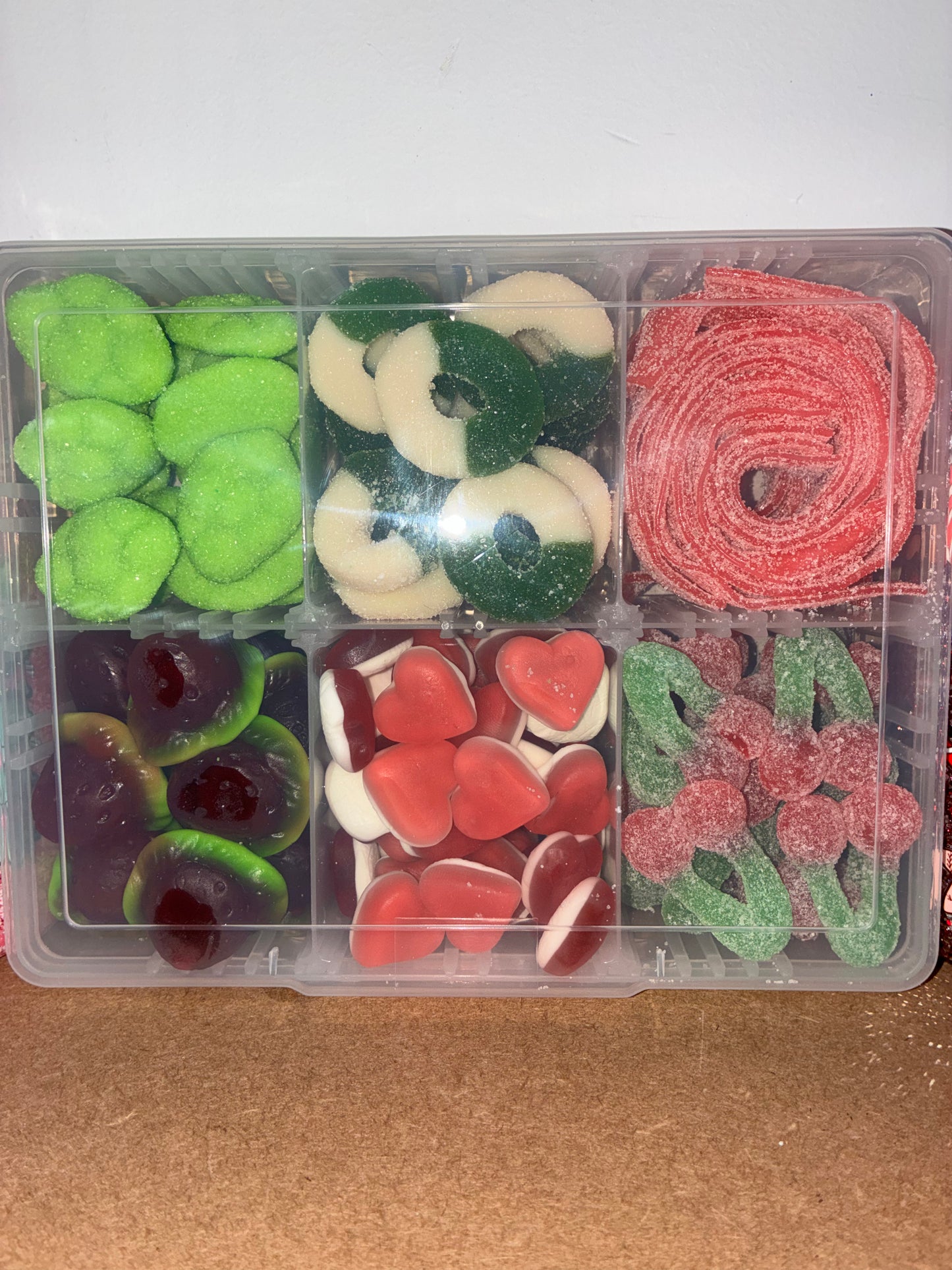 Christmas Coloured Themed Lolly Box
