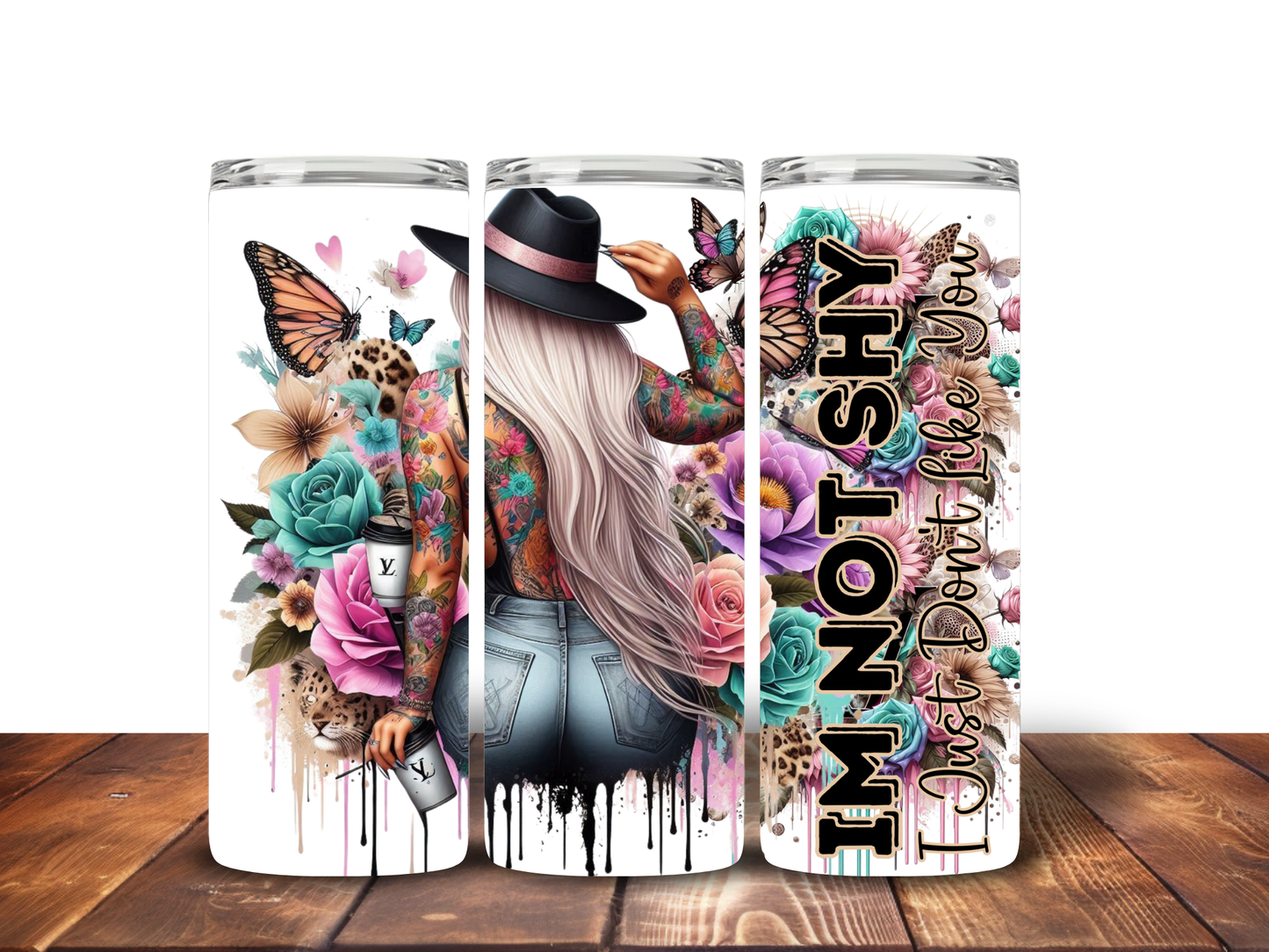 20oz Tumblers- Tattoo Girls