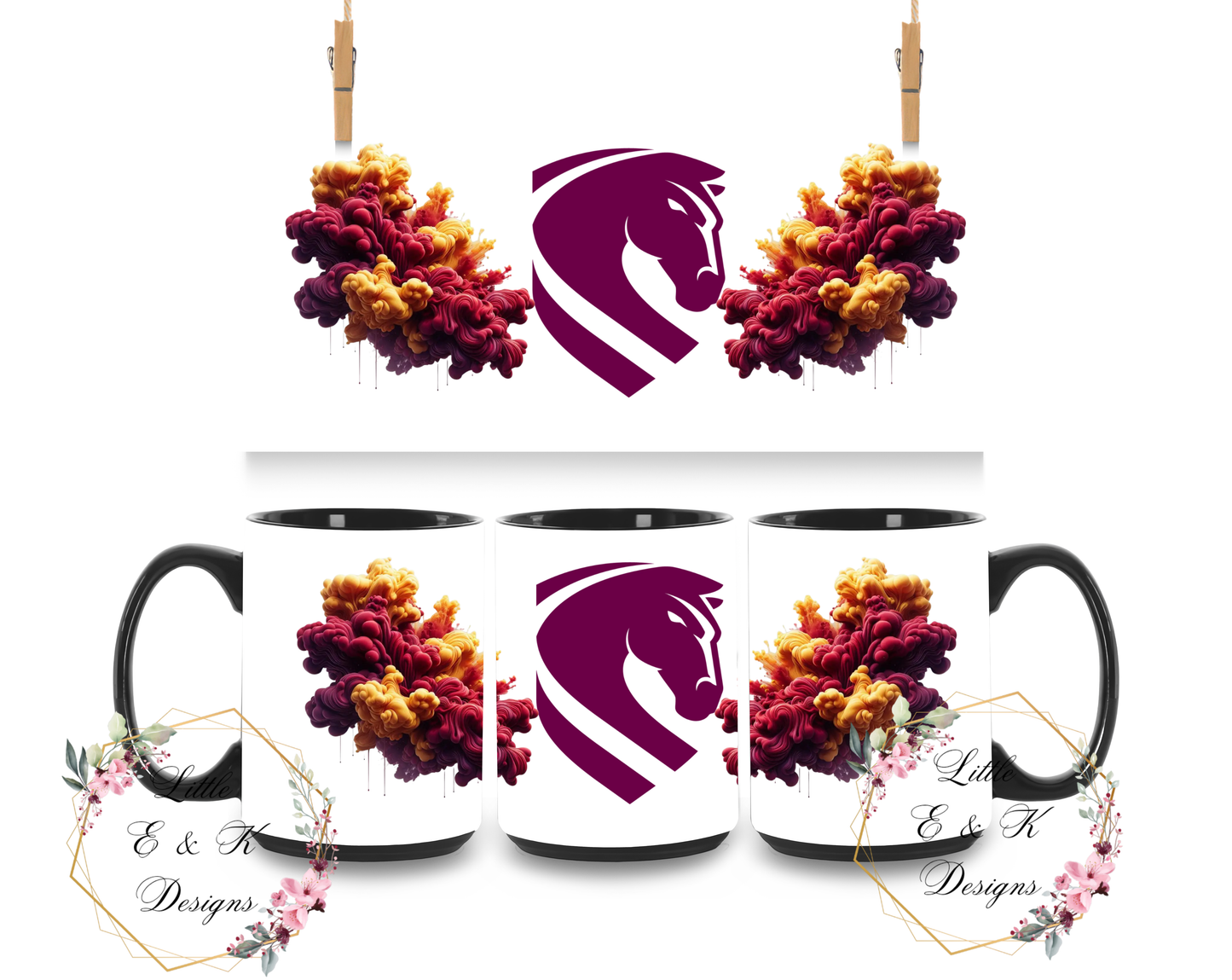 15oz Coffee Mugs - Football Edition
