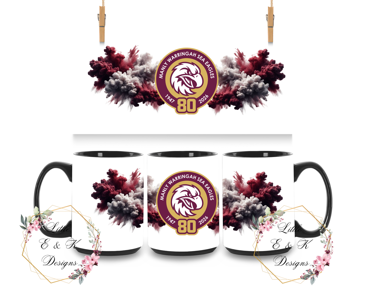 15oz Coffee Mugs - Football Edition