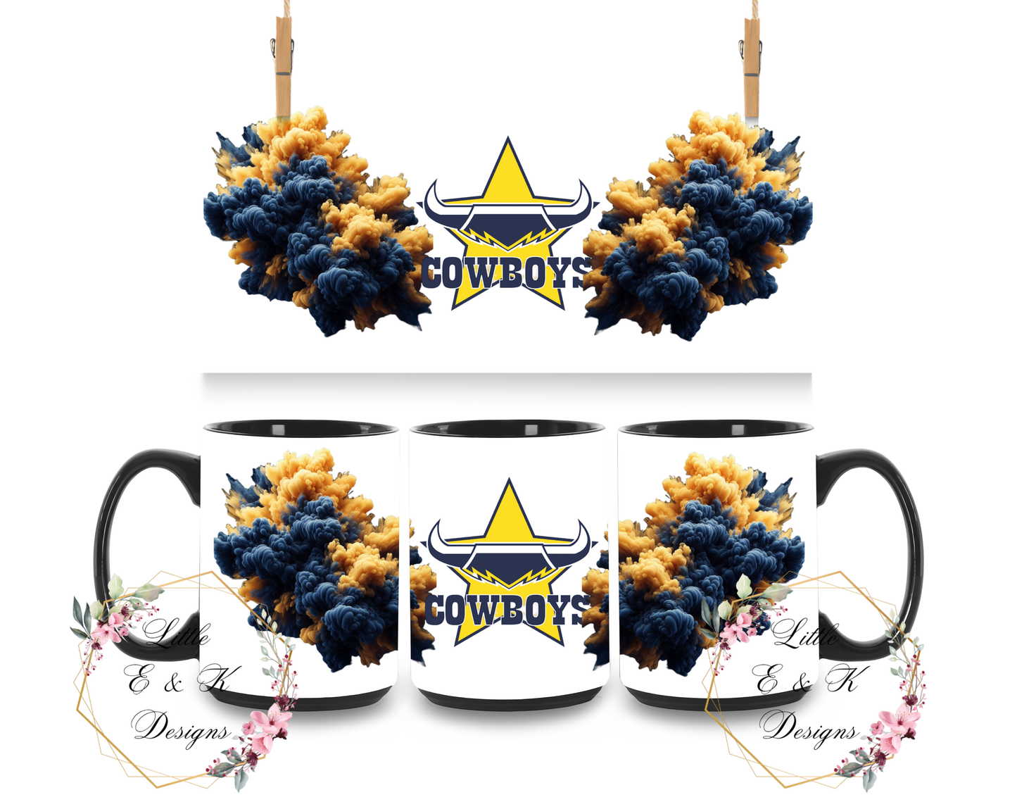 15oz Coffee Mugs - Football Edition