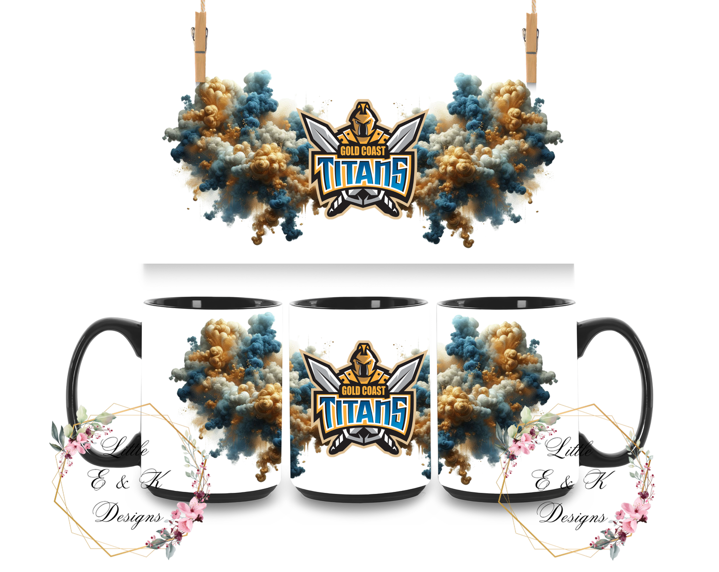 15oz Coffee Mugs - Football Edition