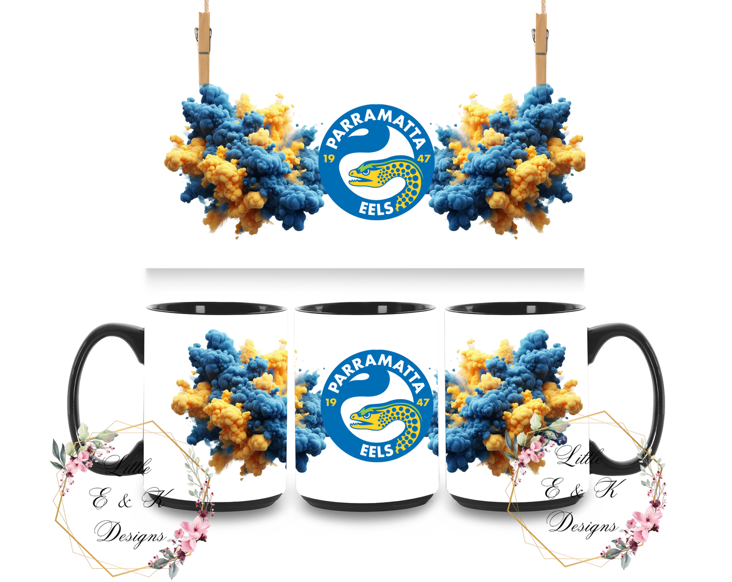 15oz Coffee Mugs - Football Edition