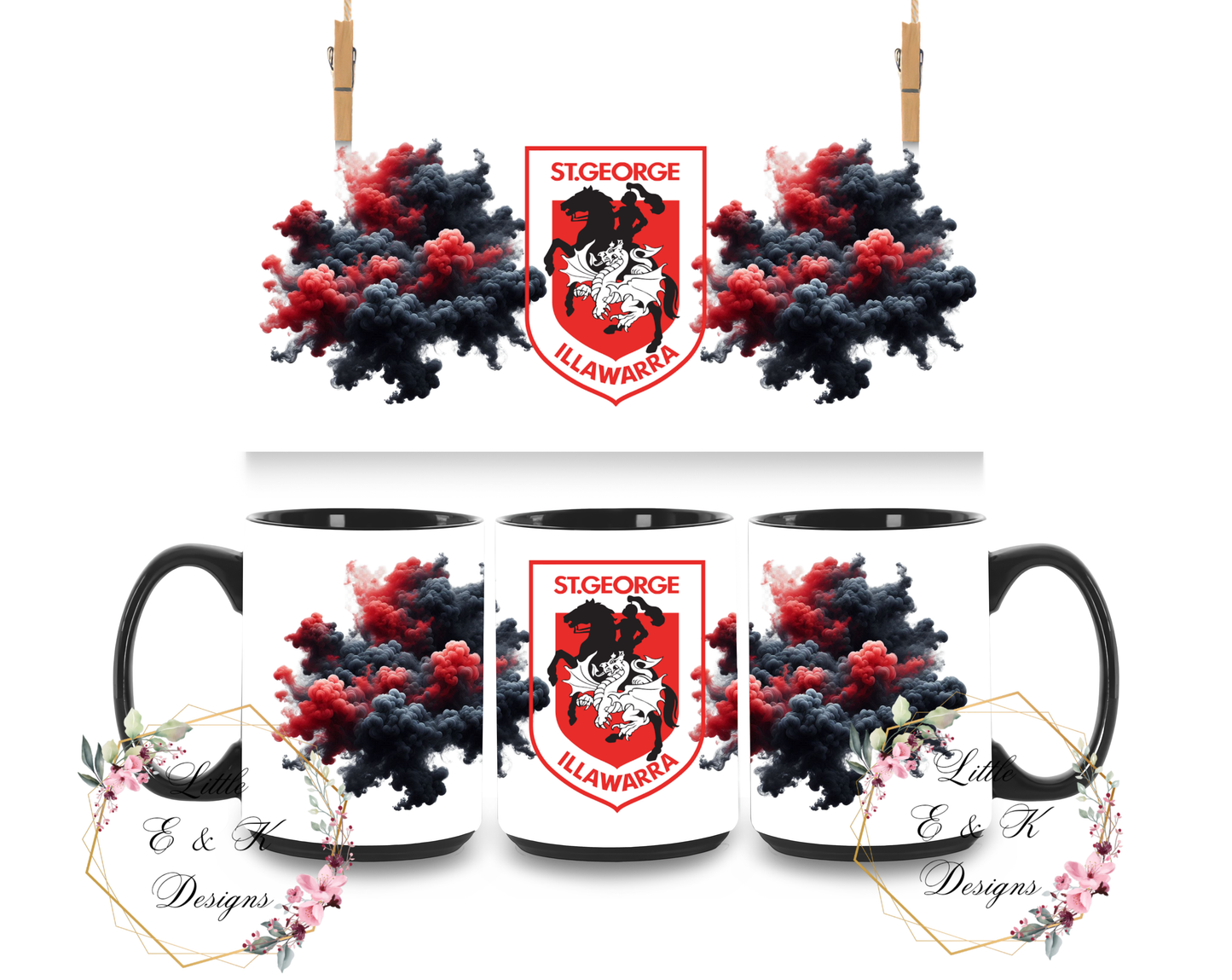 15oz Coffee Mugs - Football Edition