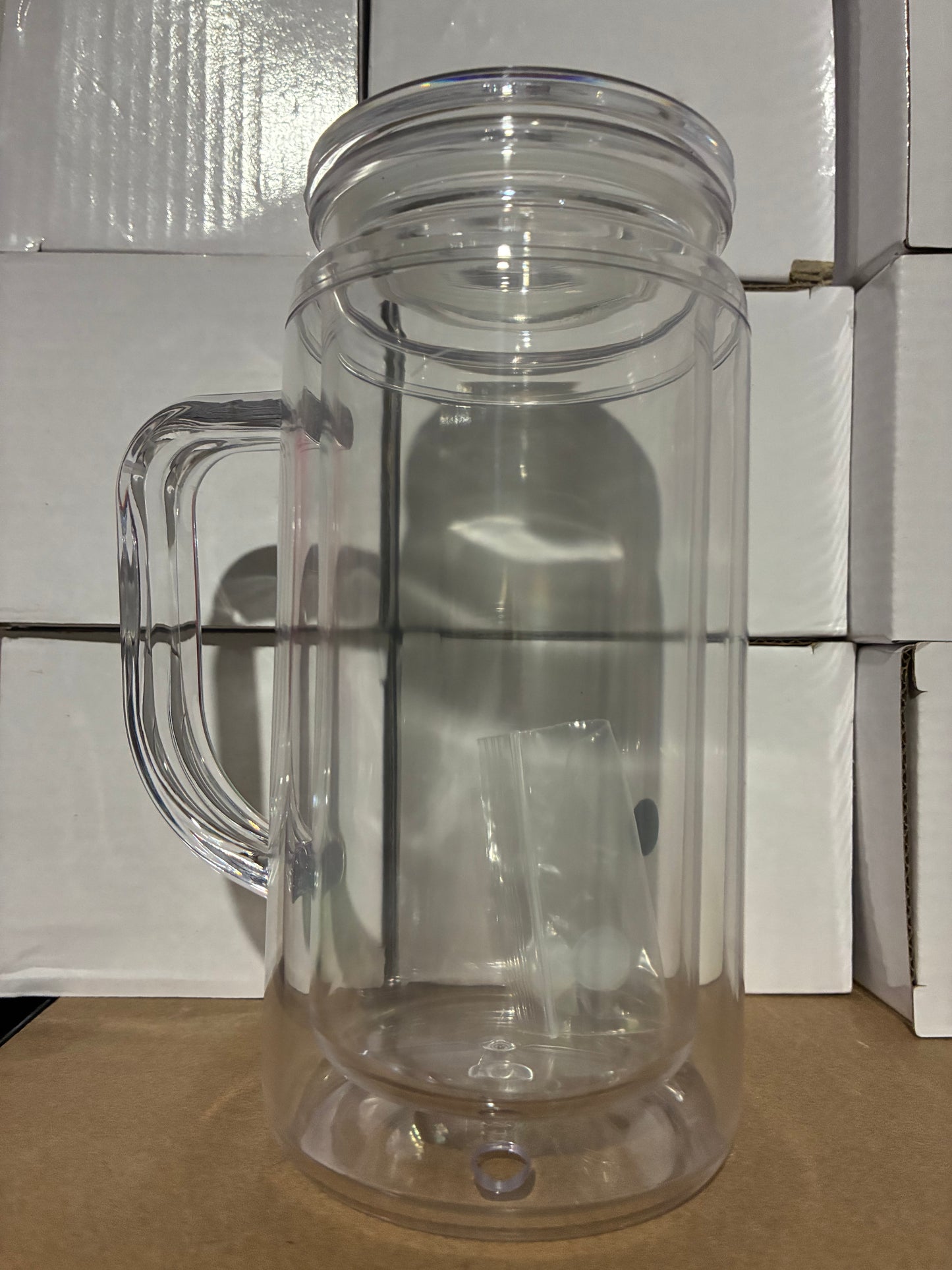 16oz Acrylic Handle Snowglobe