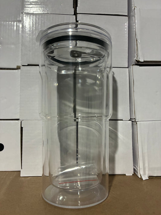 16 Acrylic Tapered Snowglobe