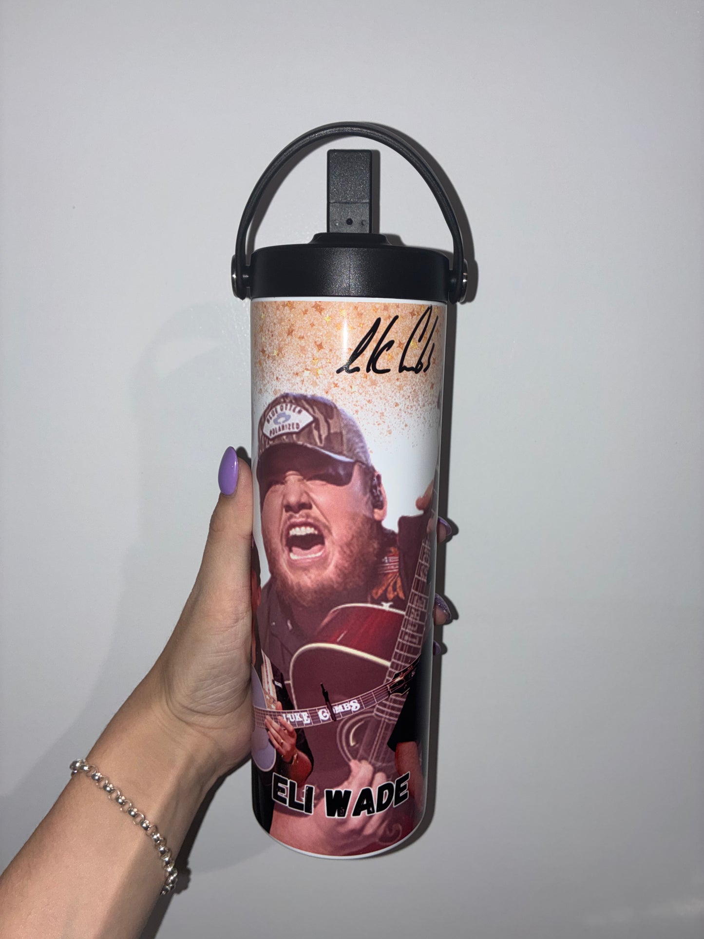 Custom Double Walled Stainless Steel Drink Bottle- 590mls
