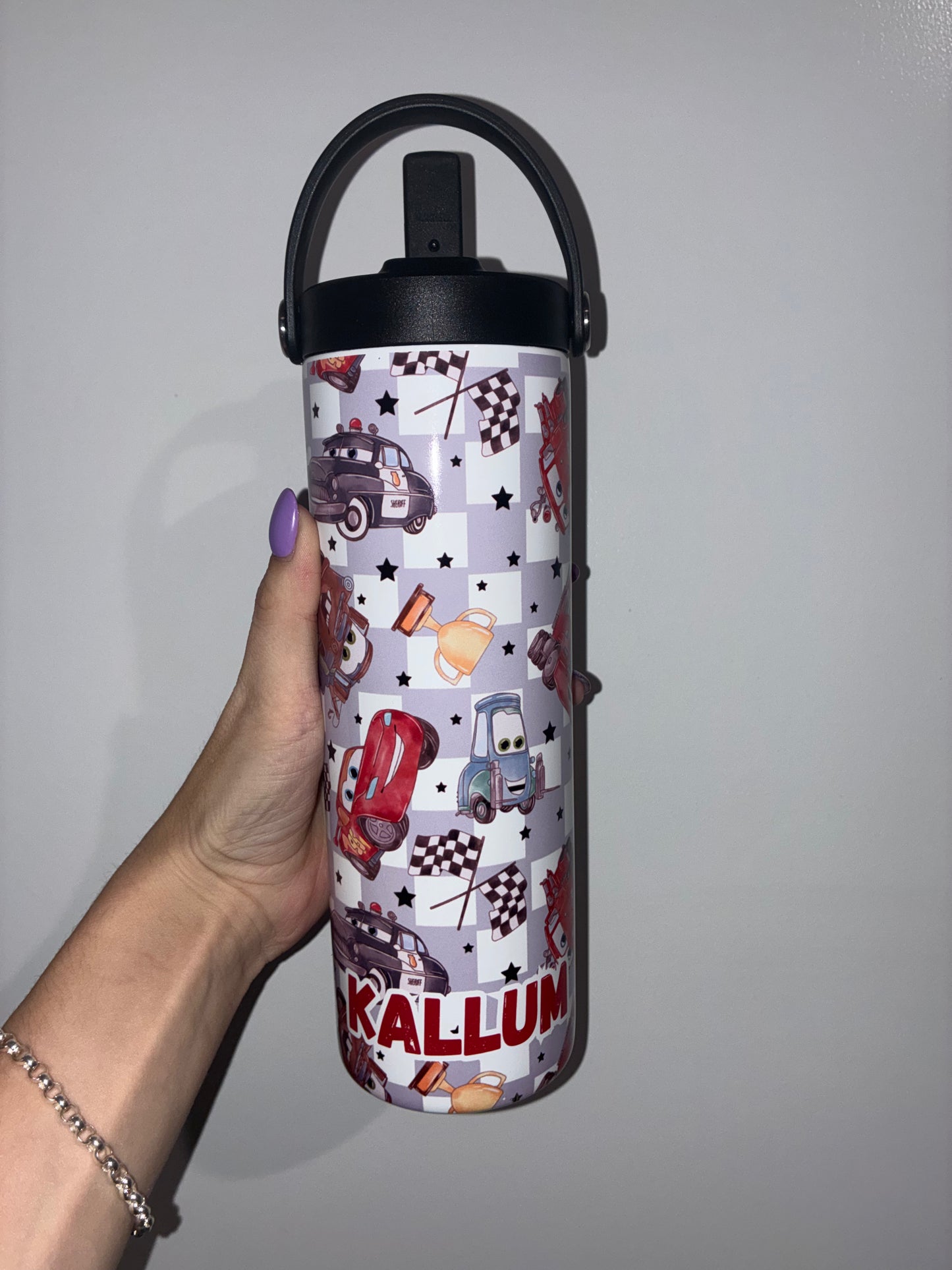 Custom Double Walled Stainless Steel Drink Bottle- 590mls