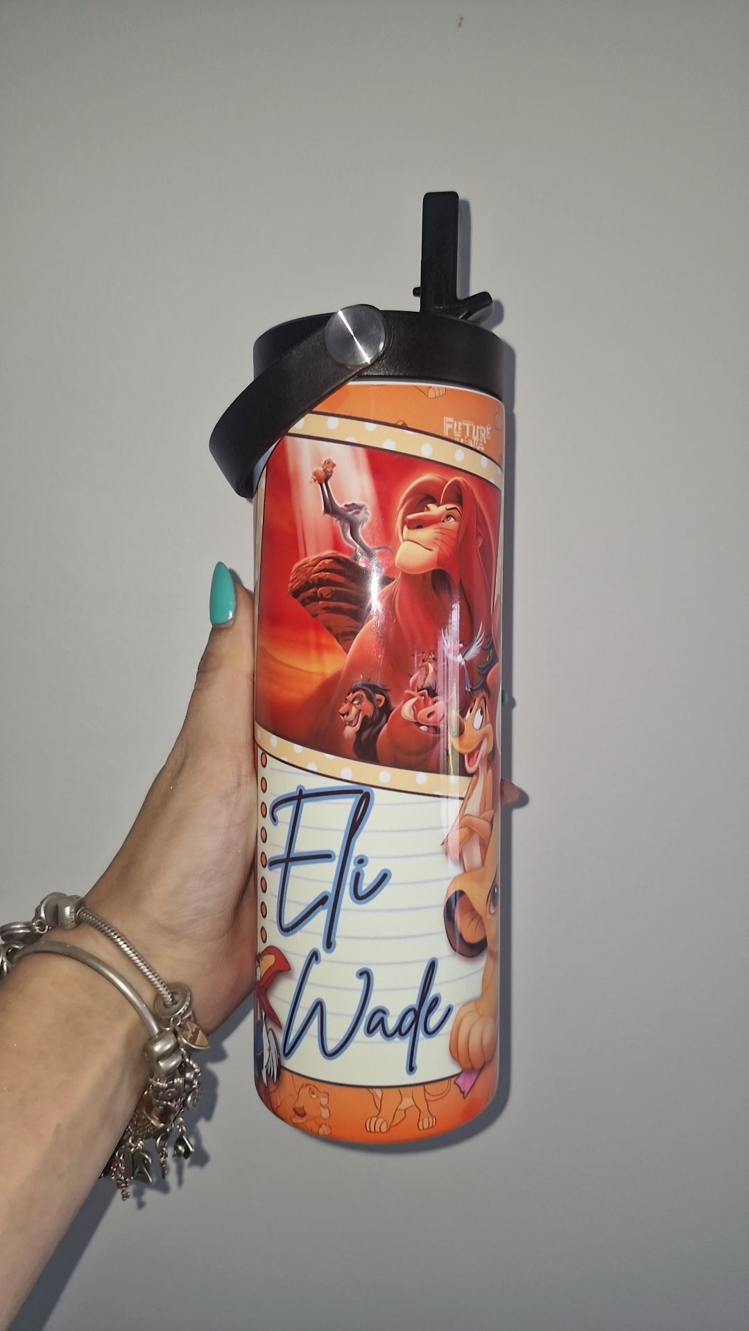 Custom Double Walled Stainless Steel Drink Bottle- 590mls