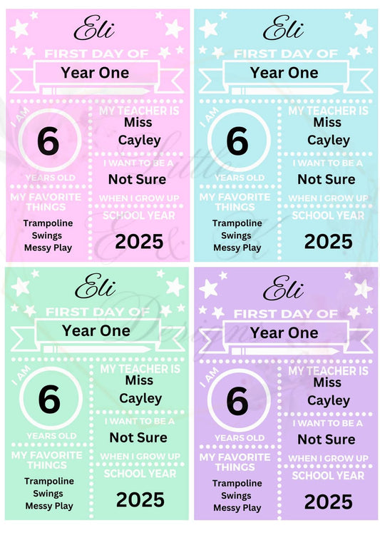 Back To School Boards